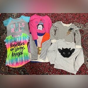 Girls long sleeve shirt & t-shirt